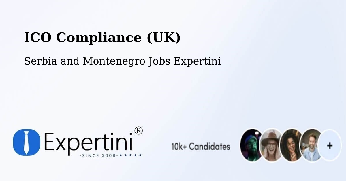 UK Data Protection & ICO Compliance – Tamarack - Serbia and Montenegro Jobs Expertini