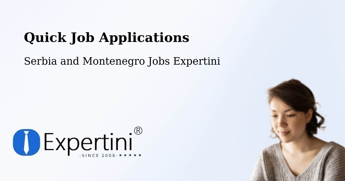 Quick Apply Feature – Tamarack - Serbia and Montenegro Jobs Expertini