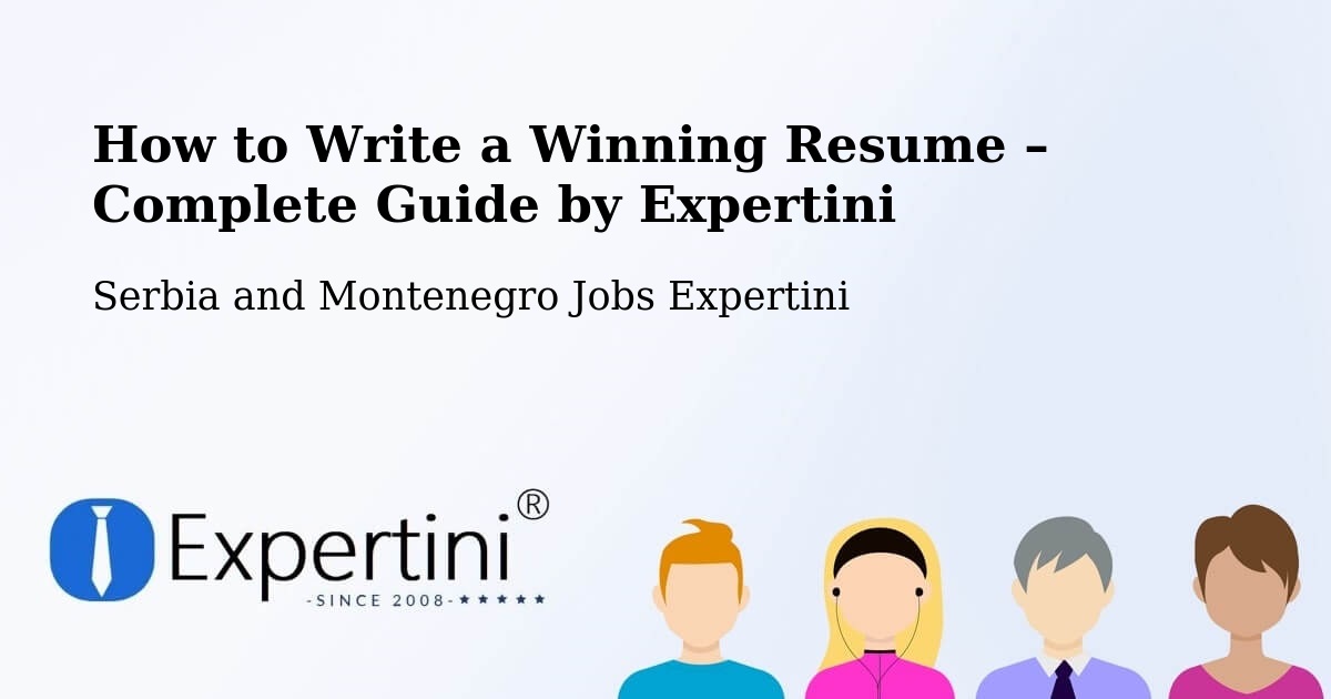 Resume Writing Guide for Job Seekers – Tamarack - Tamarack, Serbia and Montenegro Jobs Expertini
