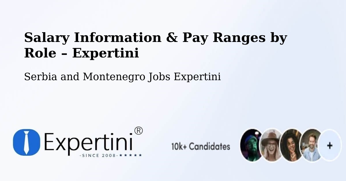 Salary Information & Pay Ranges – Tamarack - Tamarack, Serbia and Montenegro Jobs Expertini